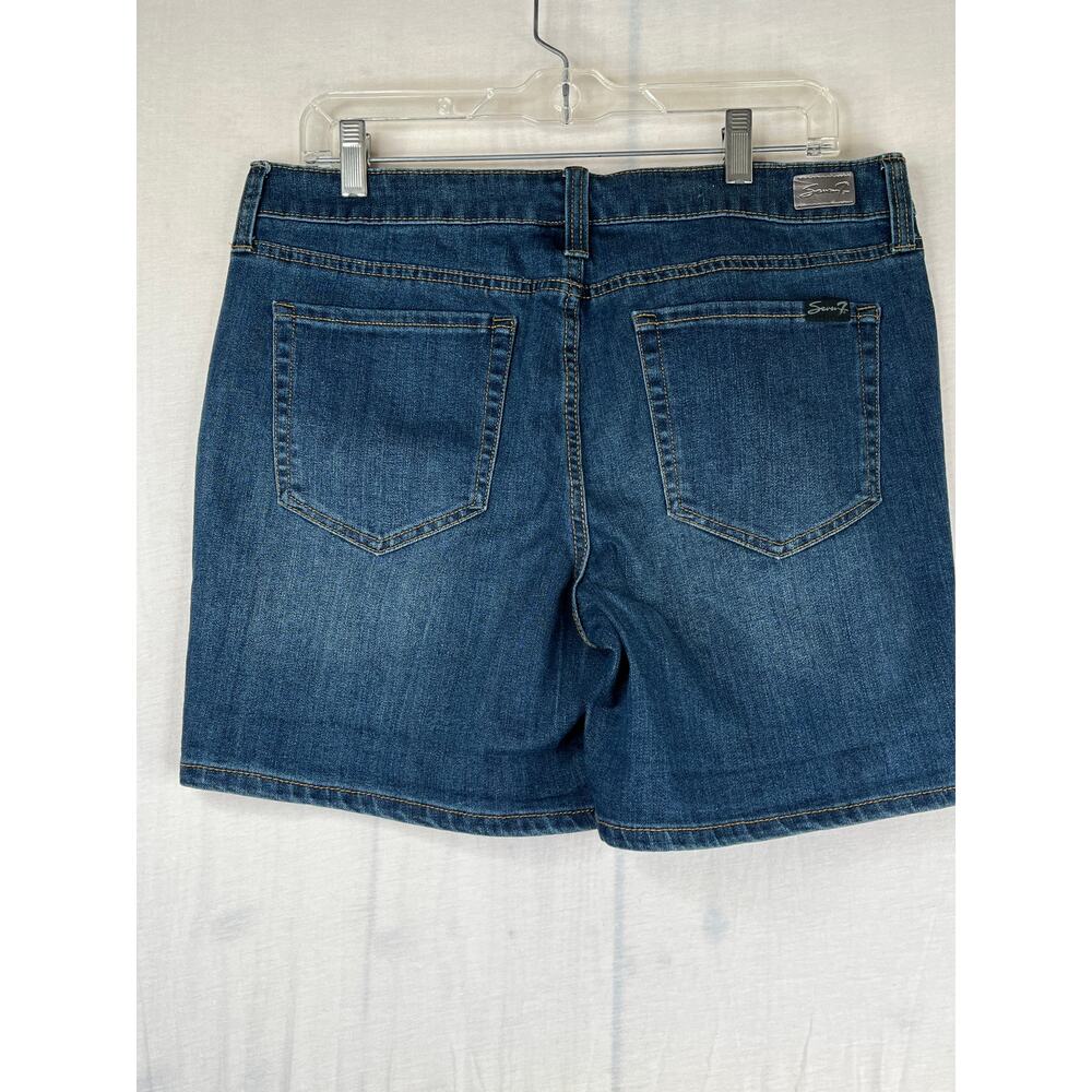 Seven7 Weekend denim short, size 10 EUC - Picture 6 of 10